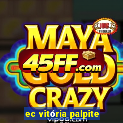 ec vitória palpite